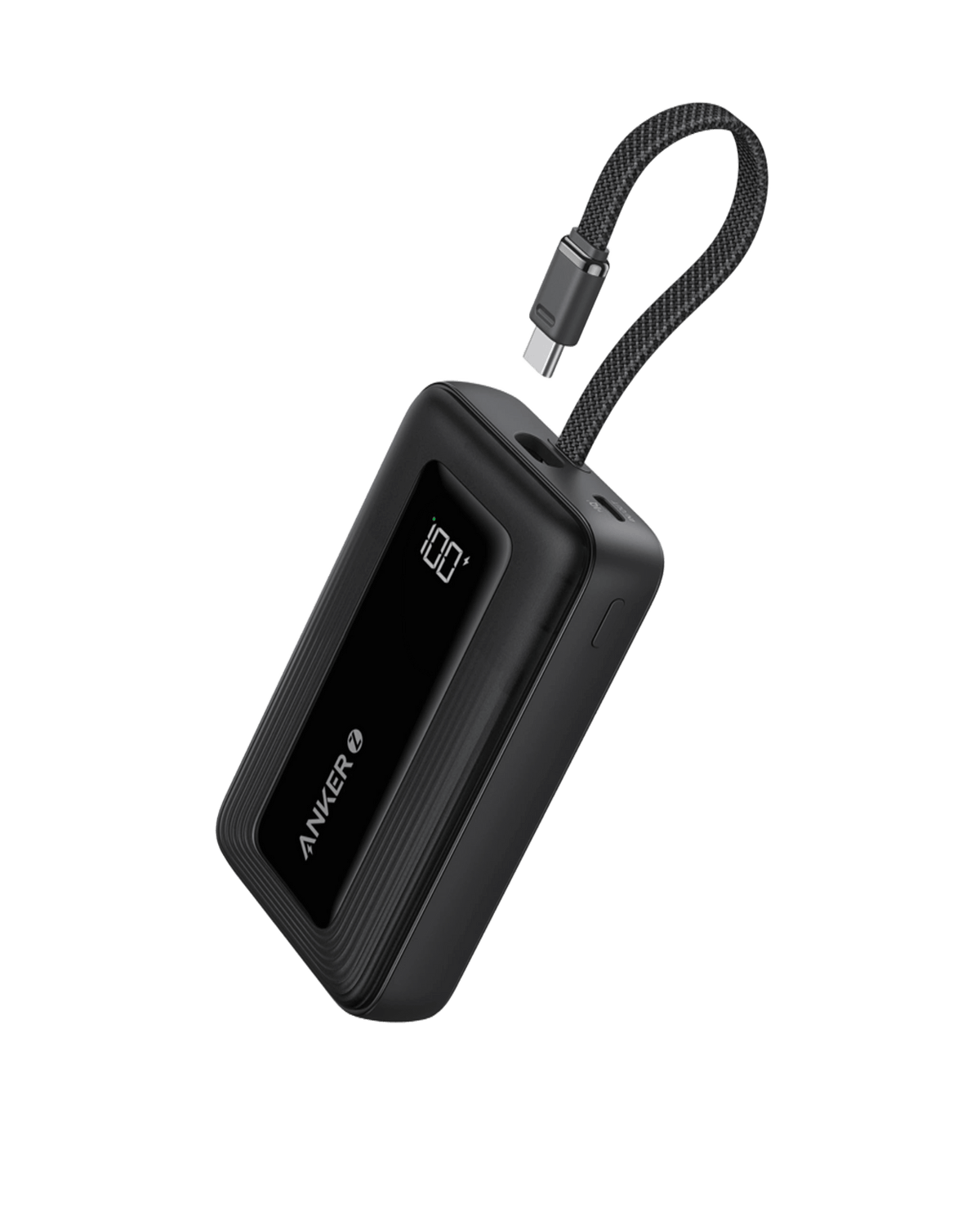 Anker Zolo 10,000mAh Power Bank – 30W with Built-In USB-C Cable