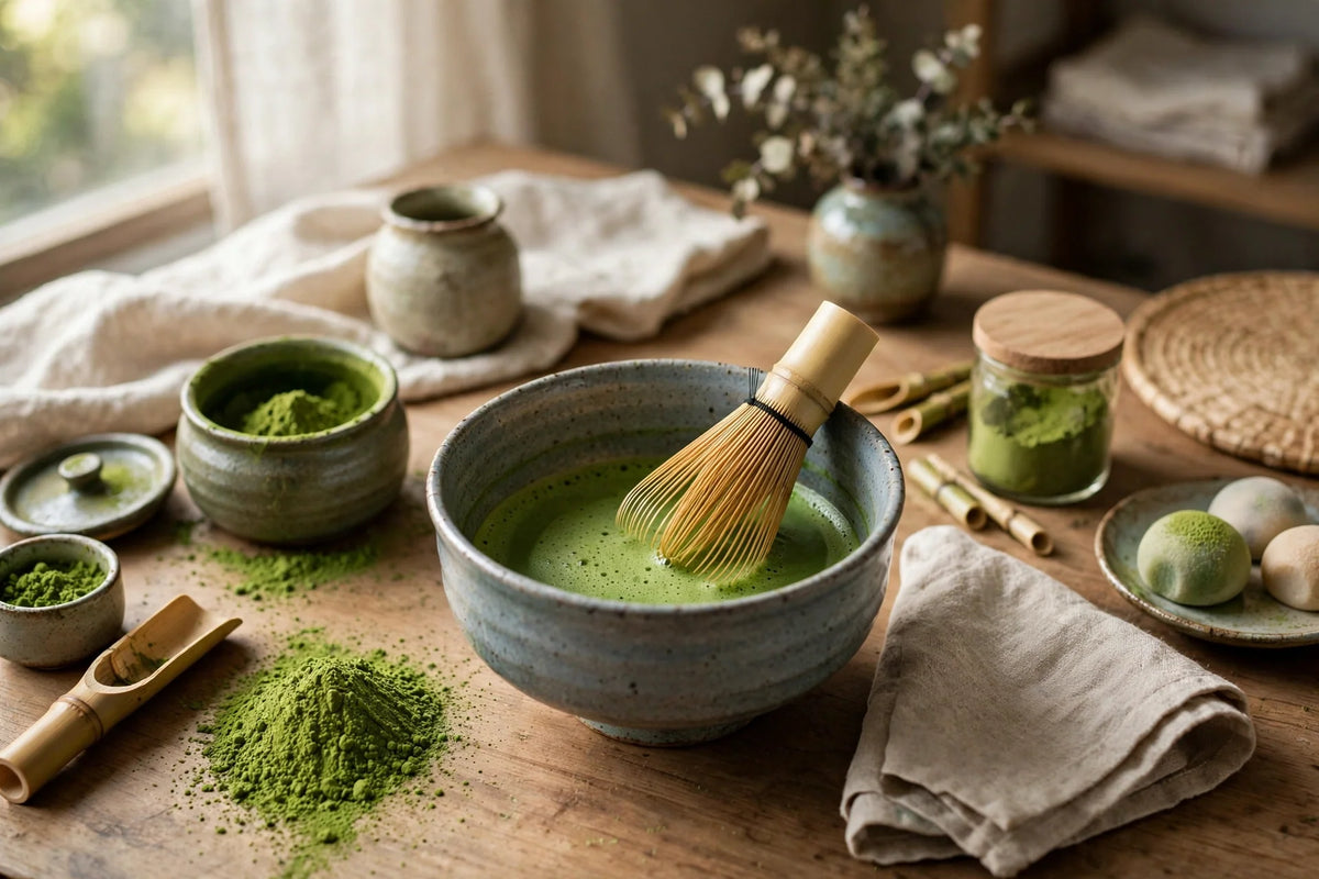 How to Make Café-Level Matcha at Home: Tools, Technique & 5 Rookie Mistakes