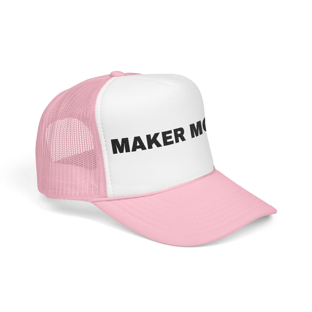 Maker Mode Embroidered Trucker Hat – Light — product photo