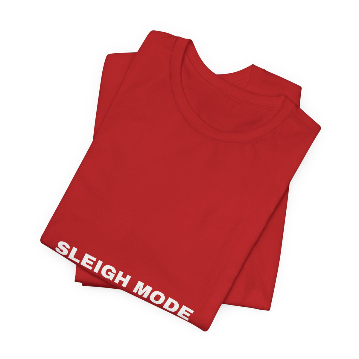 PRINTPANDA Sleigh Mode Do Not Disturb Funny T-Shirt - Black or Red, S-2XL, Printed to Order