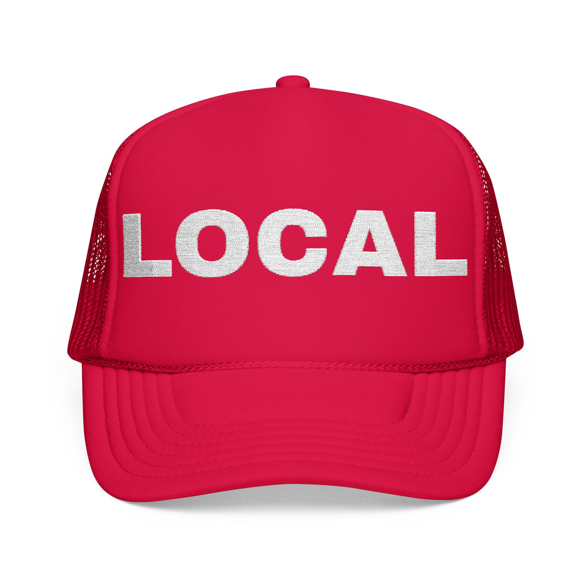 Local Embroidered Trucker Hat — product photo