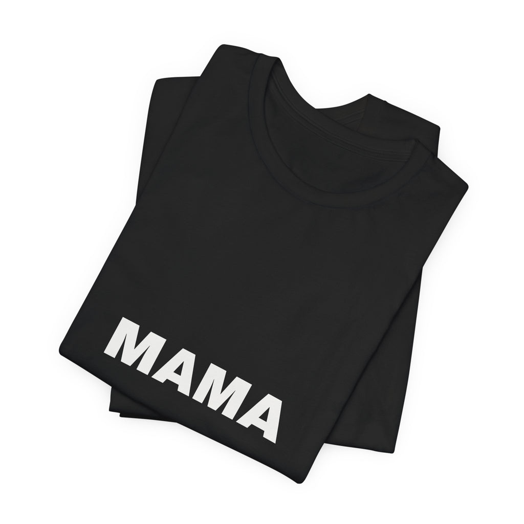 PRINTPANDA Mama Claus T-Shirt - Black or Red, S-2XL, Printed to Order