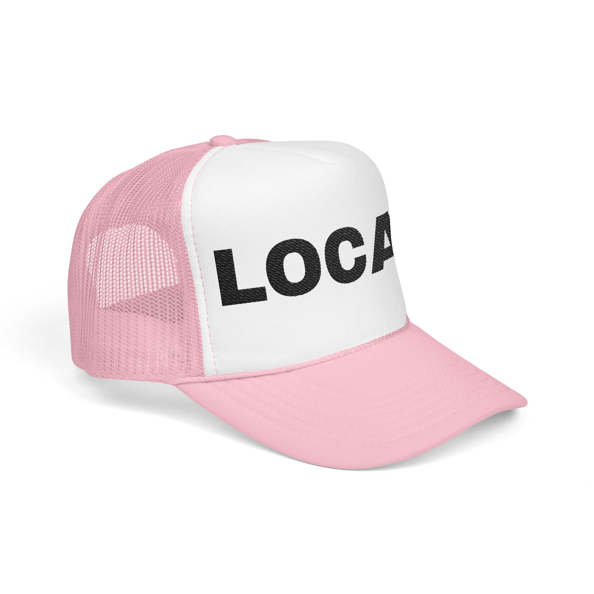 Local Embroidered Trucker Hat – Light — product photo