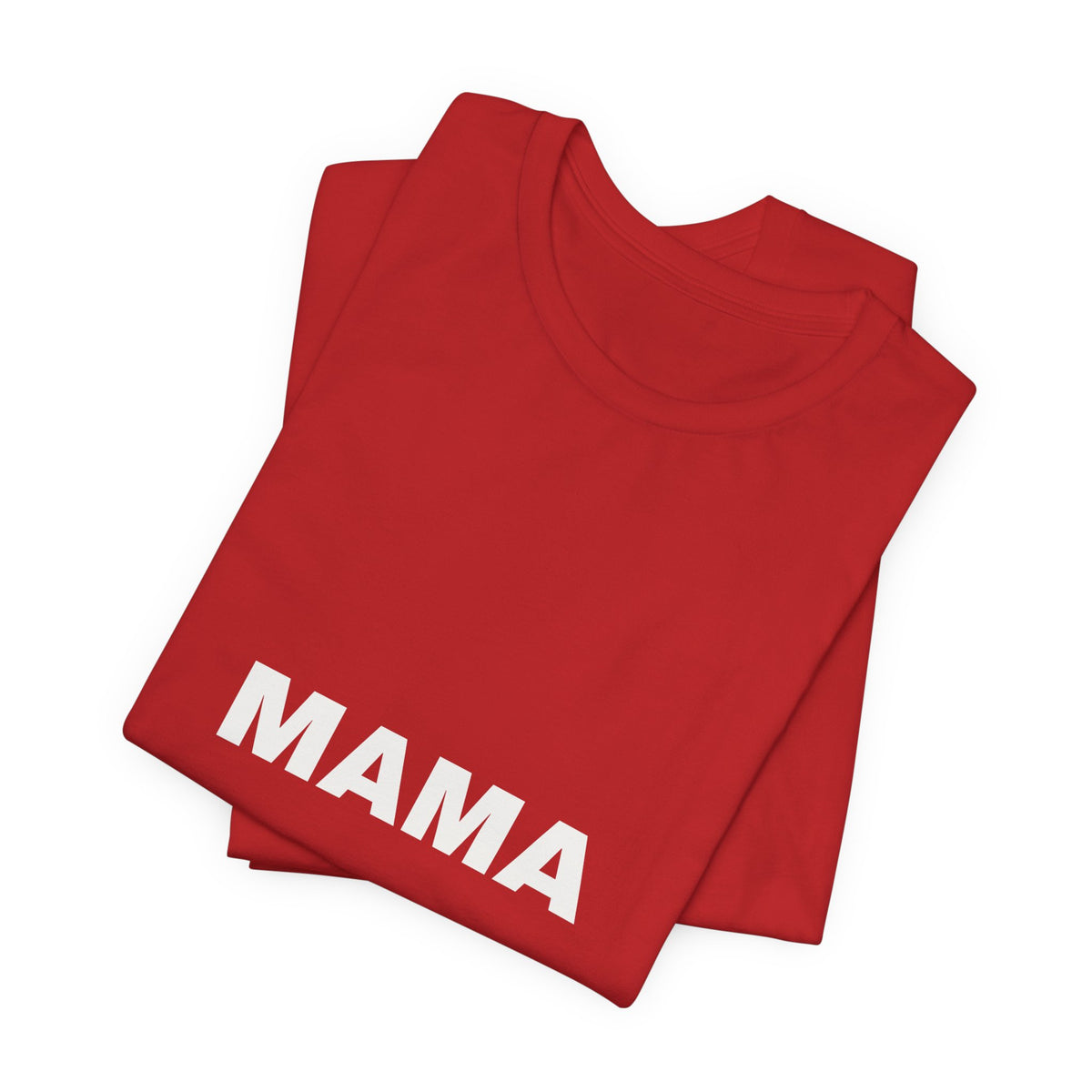 PRINTPANDA Mama Claus T-Shirt - Black or Red, S-2XL, Printed to Order