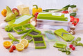 12-Piece Vegetable Chopper and Slicer Set – Green — product photo