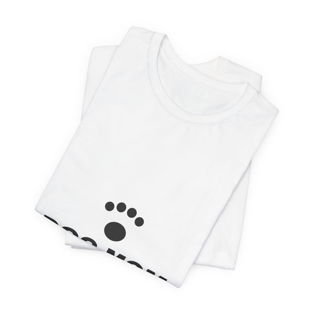 PRINTPANDA Dog Mom Club T-Shirt - Black or White, S-2XL, Printed to Order
