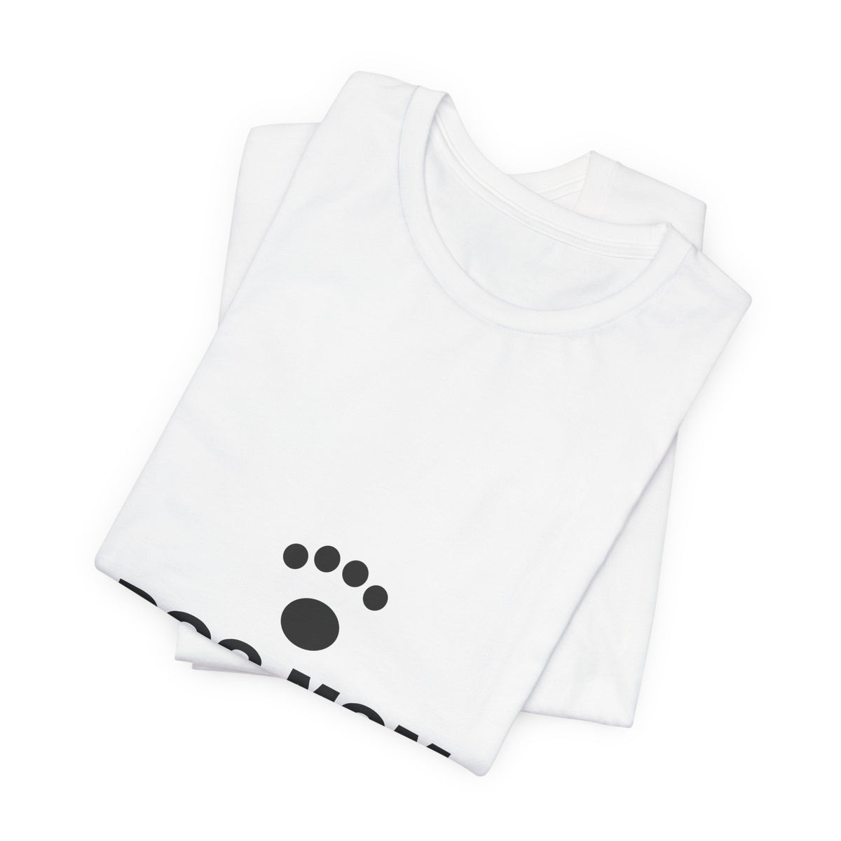 PRINTPANDA Dog Mom Club T-Shirt - Black or White, S-2XL, Printed to Order