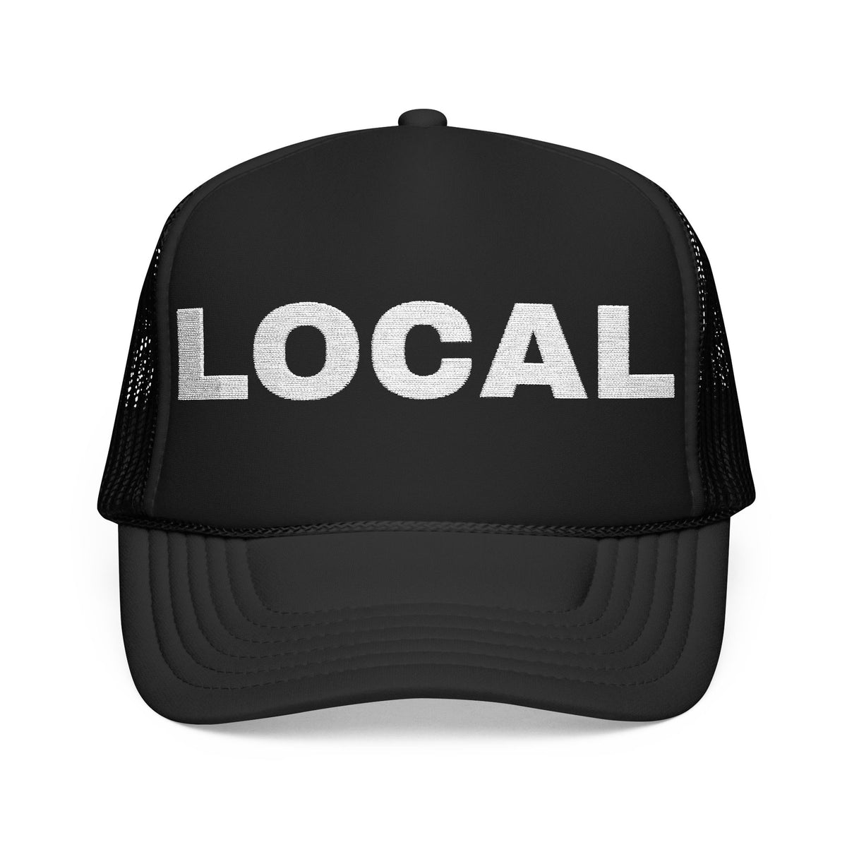 Local Embroidered Trucker Hat — product photo