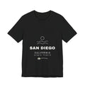 PRINTPANDA San Diego California T-Shirt - Black or White, S-2XL, Printed to Order