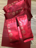 Zhengyan Da Hong Pao oolong tea sachets, red packaging