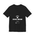 PRINTPANDA Dog Mom Club T-Shirt - Black or White, S-2XL, Printed to Order