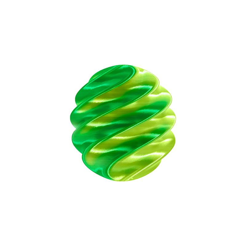 Multicolor PLA Silk Filament 1.75mm 1kg Spool - PRINTPANDA GROUP LLC image 5