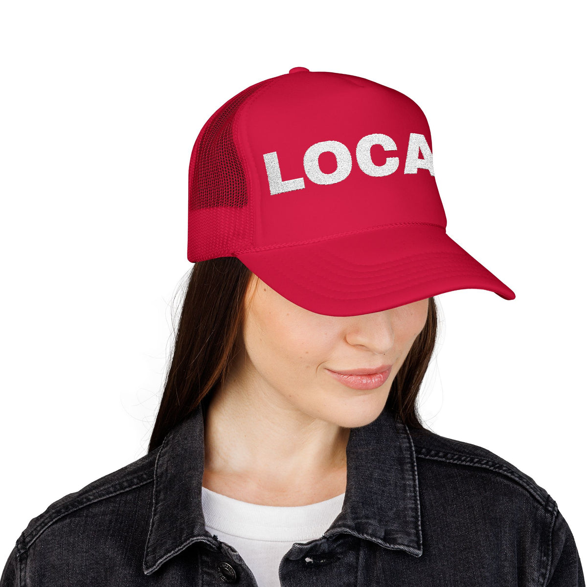 Local Embroidered Trucker Hat — product photo