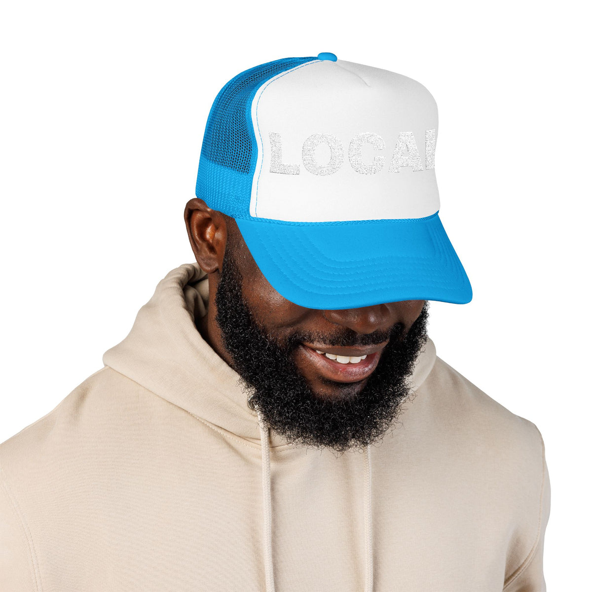 Local Embroidered Trucker Hat — product photo