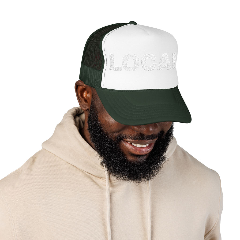 Local Embroidered Trucker Hat — product photo