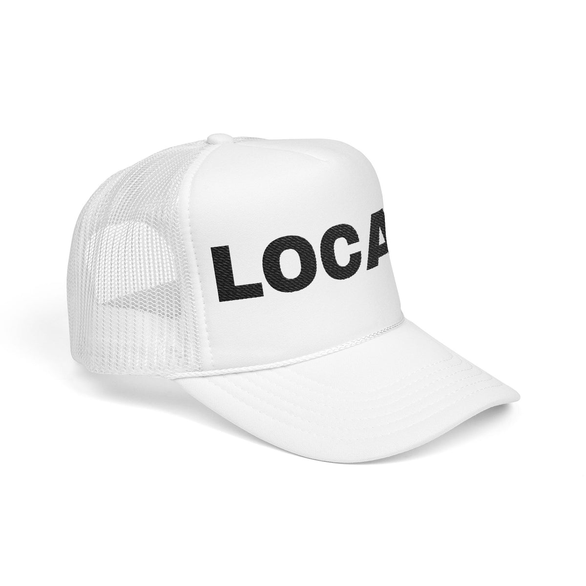 Local Embroidered Trucker Hat – Light — product photo