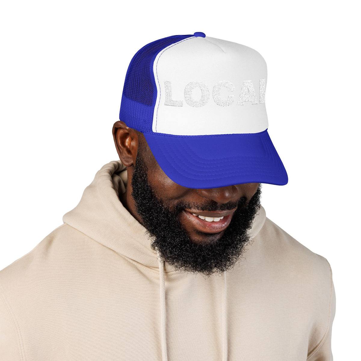 Local Embroidered Trucker Hat — product photo