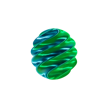 Multicolor PLA Silk Filament 1.75mm 1kg Spool - PRINTPANDA GROUP LLC image 4