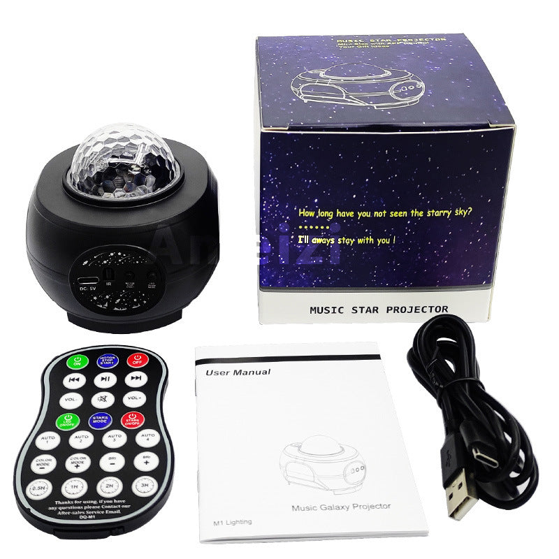 App-Controlled Starry Sky Projector with Remote – USB — original supplier reference
