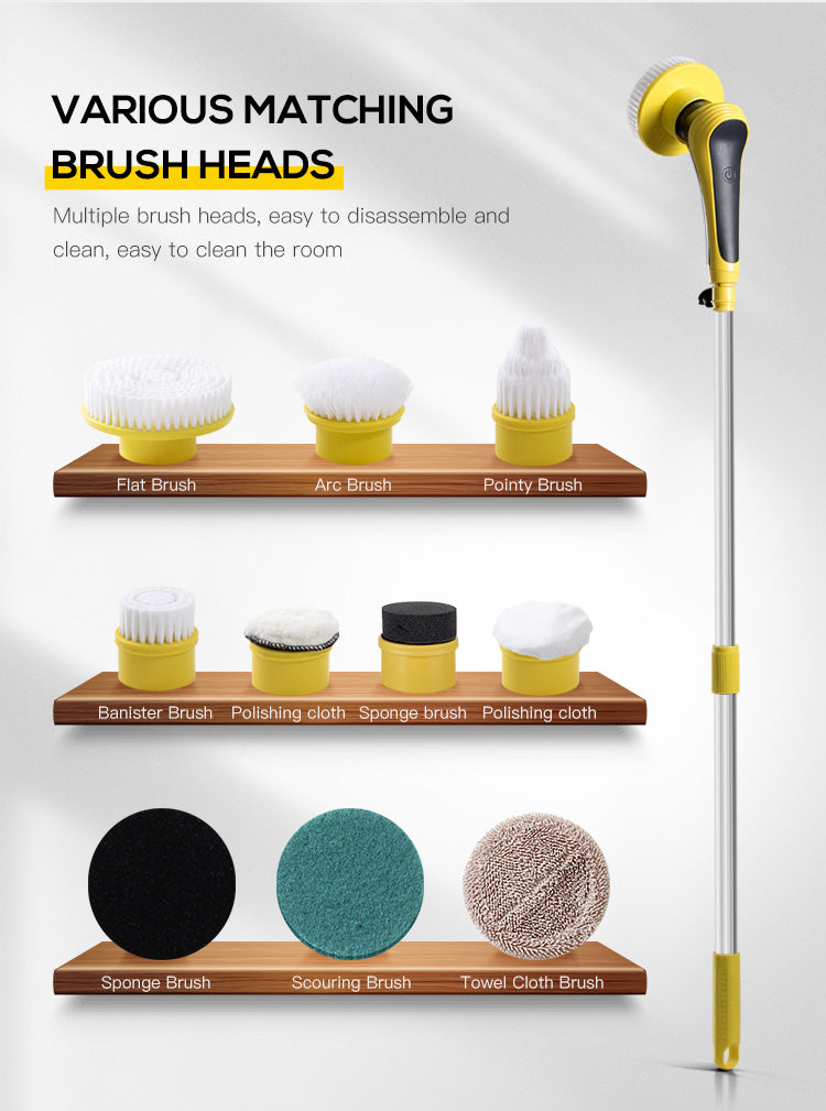 Cordless Electric Spin Scrubber – 10-in-1 Cleaning Brush — original supplier reference
