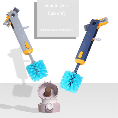 4-in-1 Bottle and Cup Gap Cleaning Brush – Blue — original supplier reference